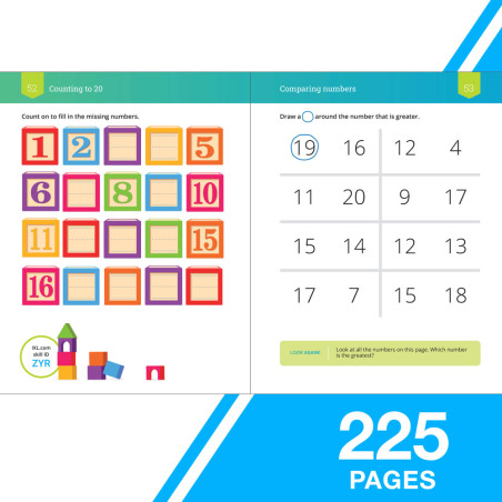 IXL The Ultimate Math Workbook Grade K Carson-Dellosa Education® CD...