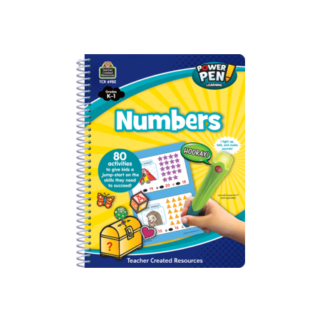 Power Pen Learning Book: Numbers Teacher Created Resources TCR-6982