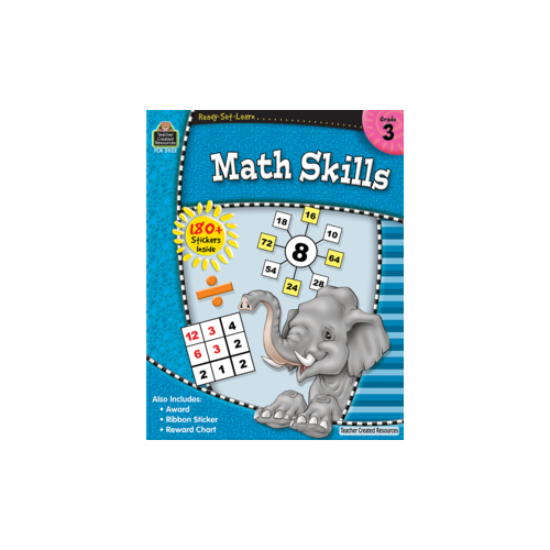 Ready Set Math Pdf Ready-Set-Learn: Math Skills Grd 3 Teacher Created Resources TCR-5922