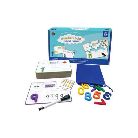 Learning Puzzle: Numbers 1-20 Teacher Created Resources TCR-6015
